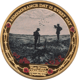 2020 REMEMBRANCE COMMEMORATIVE HALF DOLLAR SOLOMON ISLANDS - WORLD COINS - Cambridgeshire Coins