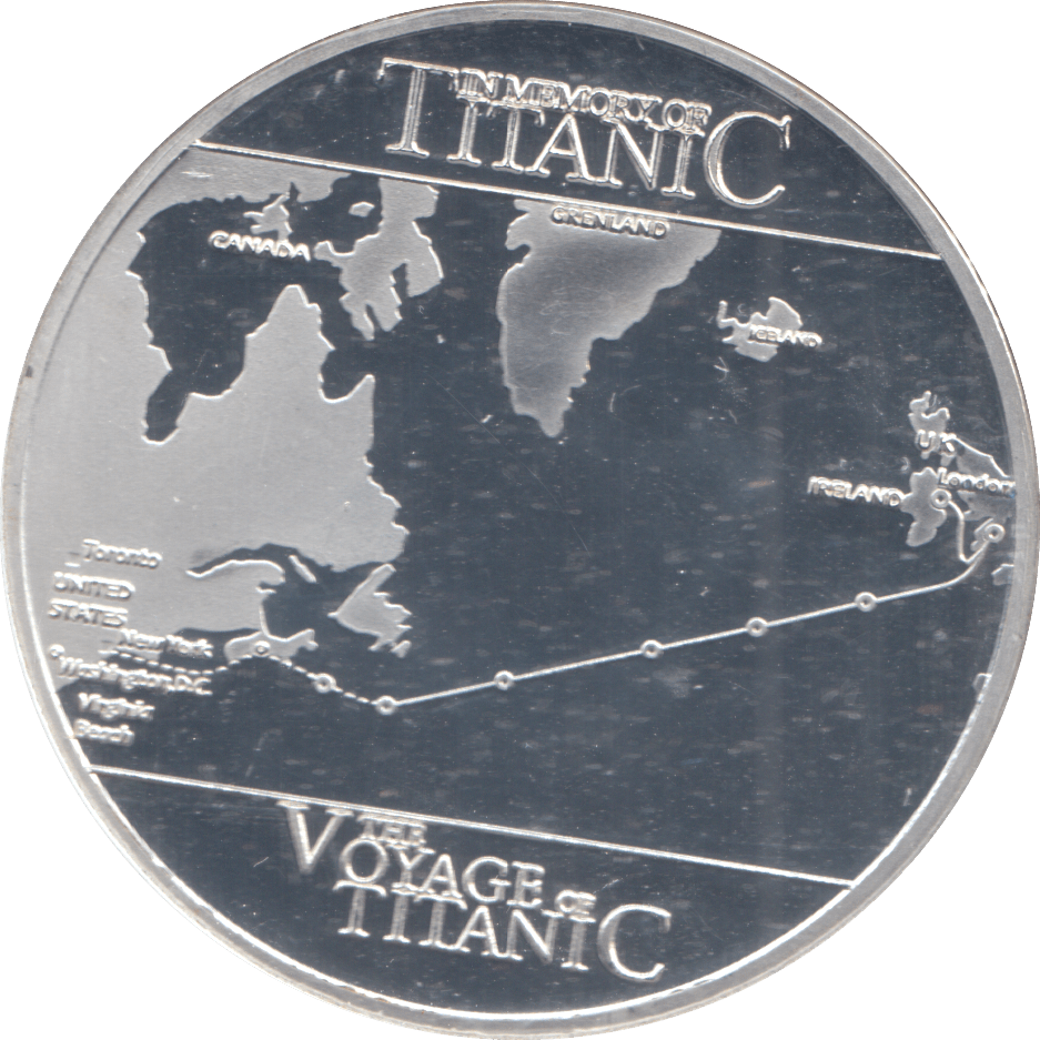 2020 RMS TITANIC COMMEMORATIVE COIN ( PROOF ) - WORLD COINS - Cambridgeshire Coins