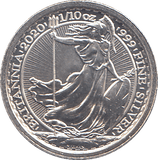 2020 SILVER 1/10TH BRITANNIA ( BU ) - SILVER BRITANNIA - Cambridgeshire Coins