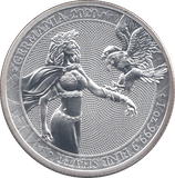 2020 SILVER 1OZ FIVE MARKS GERMANIA ( BU ) - SILVER WORLD COINS - Cambridgeshire Coins