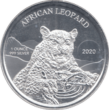 2020 SILVER GHANA FIVE CEDIS ( BU ) - SILVER WORLD COINS - Cambridgeshire Coins