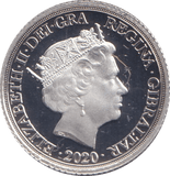 2020 SILVER HALF SOVEREIGN ( PROOF ) - SILVER WORLD COINS - Cambridgeshire Coins