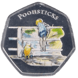 2020 SILVER PLATED 50P SHAPED COIN WINNIE THE POOH (Copy) - 50P SHAPED COIN - Cambridgeshire Coins