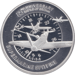 2020 SILVER PLATED FIFTY PENCE ALDERNEY - WORLD COINS - Cambridgeshire Coins