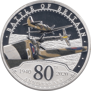 2020 SILVER PLATED PROOF HALF DOLLAR SOLOMON ISLANDS - SILVER WORLD COINS - Cambridgeshire Coins
