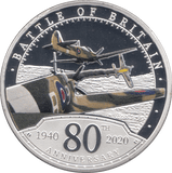 2020 SILVER PLATED PROOF HALF DOLLAR SOLOMON ISLANDS - SILVER WORLD COINS - Cambridgeshire Coins