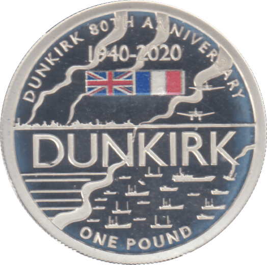 2020 SILVER PROOF £1 ALDERNEY - SILVER WORLD COINS - Cambridgeshire Coins