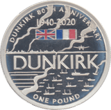2020 SILVER PROOF £1 ALDERNEY - SILVER WORLD COINS - Cambridgeshire Coins