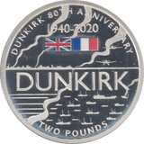 2020 SILVER PROOF £2 ALDERNEY - SILVER WORLD COINS - Cambridgeshire Coins