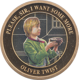 2020 SILVER PROOF 2 POUND OLIVER COLOURED - WORLD COINS - Cambridgeshire Coins