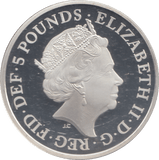 2020 SILVER PROOF 5 POUND COIN - SILVER WORLD COINS - Cambridgeshire Coins