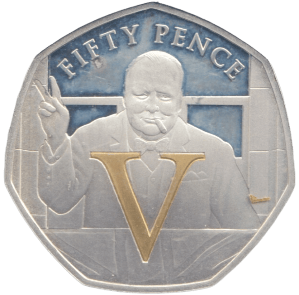2020 SILVER PROOF 50 PENCE VE DAY - 50P Silver Proof - Cambridgeshire Coins