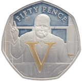 2020 SILVER PROOF 50 PENCE VE DAY - 50P Silver Proof - Cambridgeshire Coins