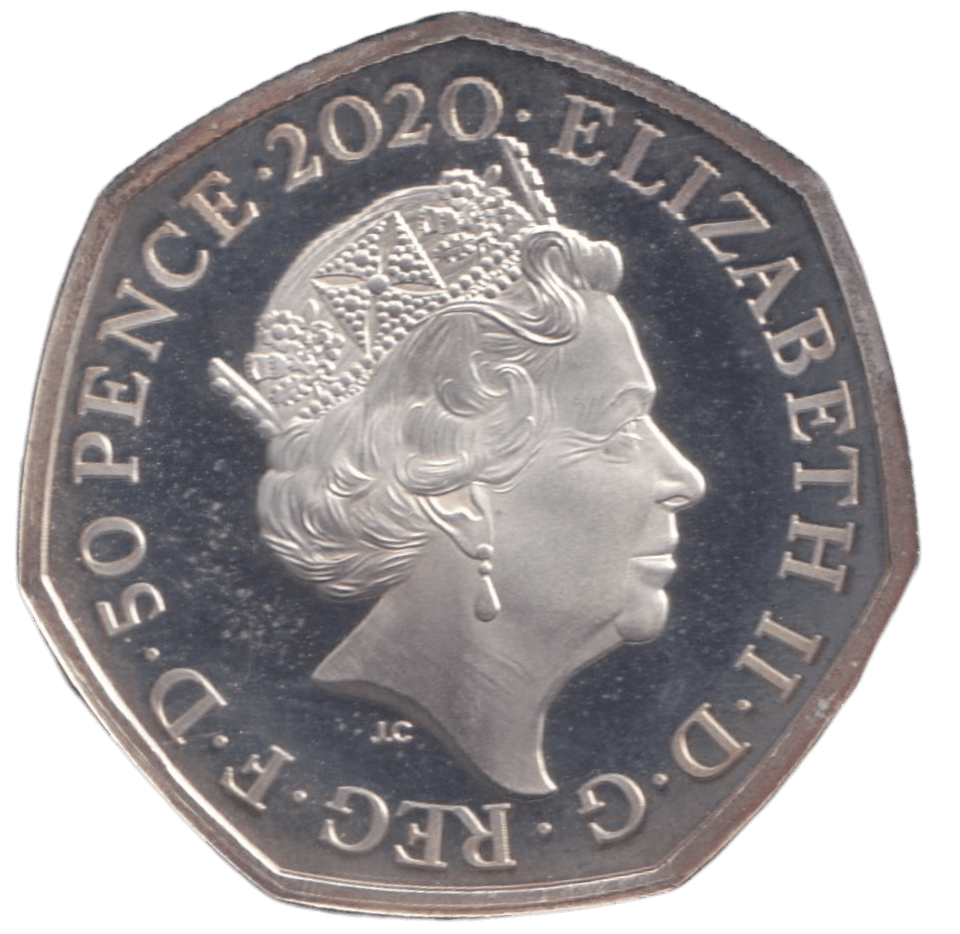 2020 SILVER PROOF 50P BREXIT - 50P Silver Proof - Cambridgeshire Coins