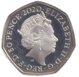2020 SILVER PROOF 50P BREXIT - 50P Silver Proof - Cambridgeshire Coins