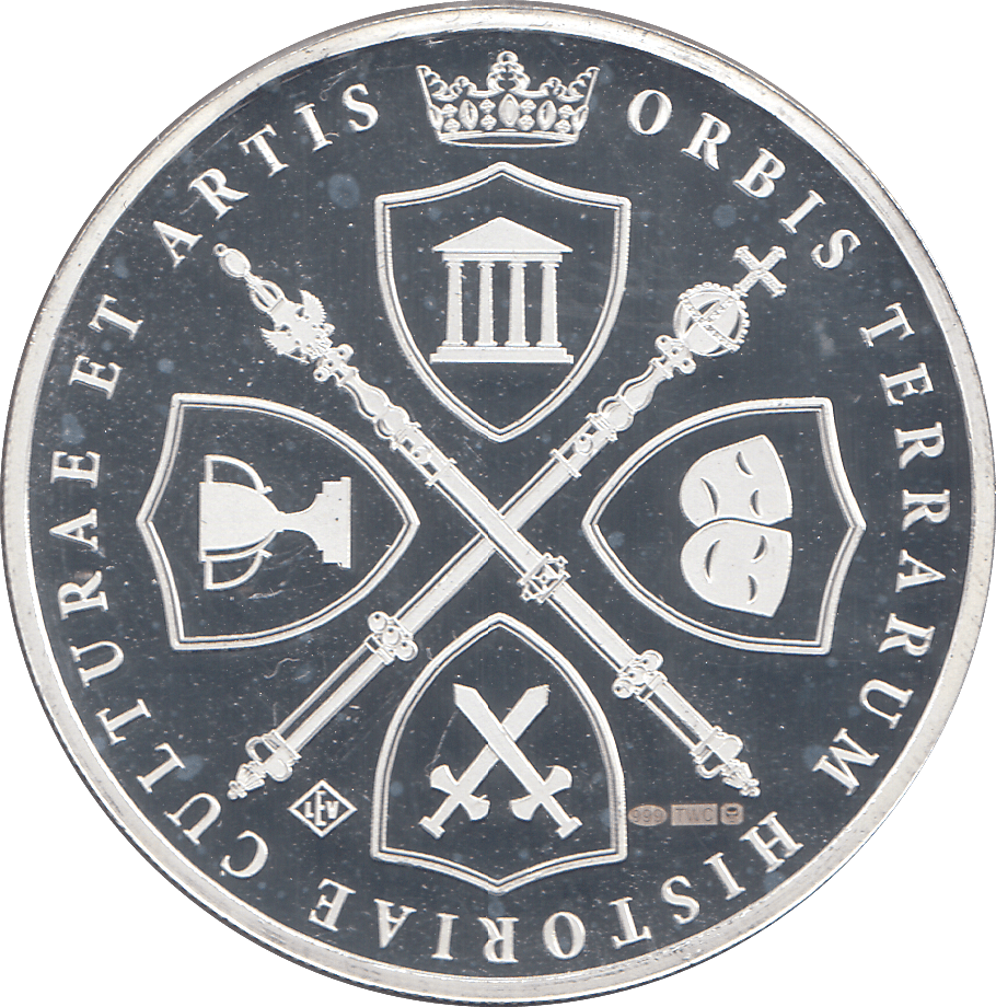 2020 SILVER PROOF COMMEMORATIVE COIN ELIZABETH II (1) - SILVER WORLD COINS - Cambridgeshire Coins