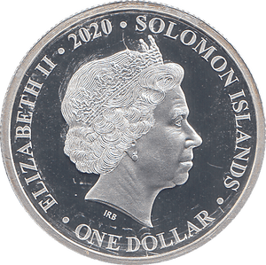 2020 SILVER PROOF DOLLAR 80TH ANNIVERSARY OF BATTLE OF BRITAIN - WORLD COINS - Cambridgeshire Coins