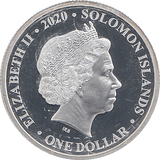 2020 SILVER PROOF DOLLAR 80TH ANNIVERSARY OF BATTLE OF BRITAIN - WORLD COINS - Cambridgeshire Coins