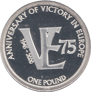 2020 SILVER PROOF DOLLAR 80TH ANNIVERSARY OF VICTORY IN EURPOE - WORLD COINS - Cambridgeshire Coins
