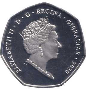 2020 SILVER PROOF GIBRALTAR GUESS HOW MUCH I LOVE YOU 50P - 50P Silver Proof - Cambridgeshire Coins