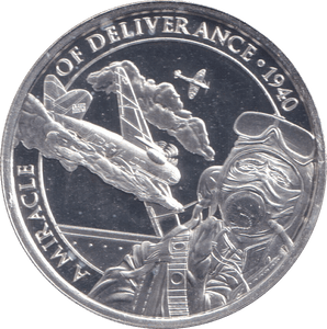 2020 SILVER PROOF HALF CROWN GIBRALTAR - SILVER WORLD COINS - Cambridgeshire Coins
