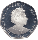 2020 SILVER PROOF ISLE OF MAN RUPERT BEAR 50P - 50P Silver Proof - Cambridgeshire Coins