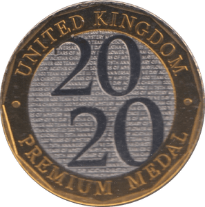 2020 SILVER PROOF ROYAL MINT PREMIUM MEDAL - Silver Proof - Cambridgeshire Coins