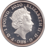 2020 SILVER PROOF V.E. DAY ONE POUND - SILVER WORLD COINS - Cambridgeshire Coins