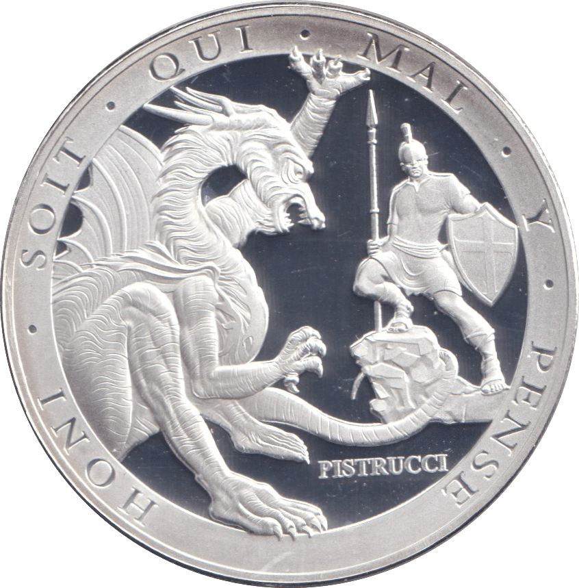 2020 SILVER QUINTUPLE SOVEREIGN ( PROOF ) - SILVER WORLD COINS - Cambridgeshire Coins