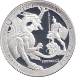 2020 SILVER QUINTUPLE SOVEREIGN ( PROOF ) - SILVER WORLD COINS - Cambridgeshire Coins