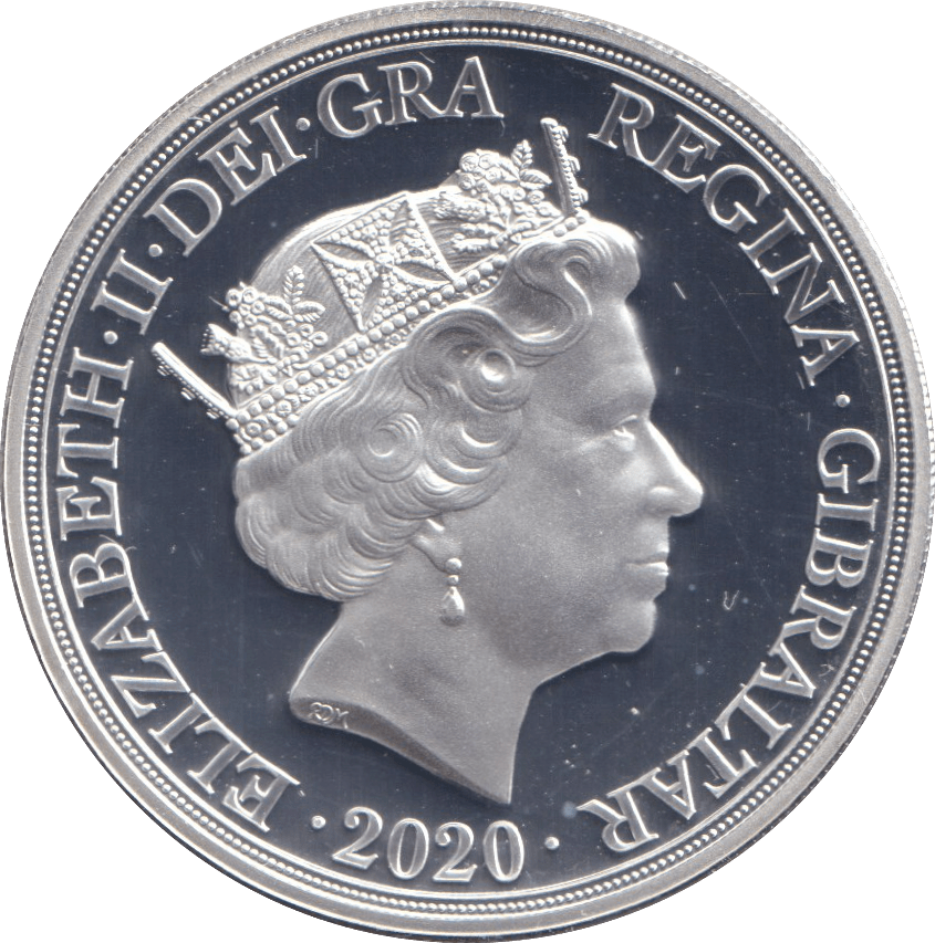 2020 SILVER QUINTUPLE SOVEREIGN ( PROOF ) - SILVER WORLD COINS - Cambridgeshire Coins
