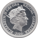 2020 SILVER SOVEREIGNS GIBRALTAR - SILVER WORLD COINS - Cambridgeshire Coins