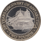 2020 TWO POUNDS 200 YEARS DISCOVERY OF ANTARCTIC ( BU ) - WORLD COINS - Cambridgeshire Coins