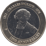 2020 TWO POUNDS CHARLES DICKENS 150TH ANNIVERSARY ( BU ) - WORLD COINS - Cambridgeshire Coins