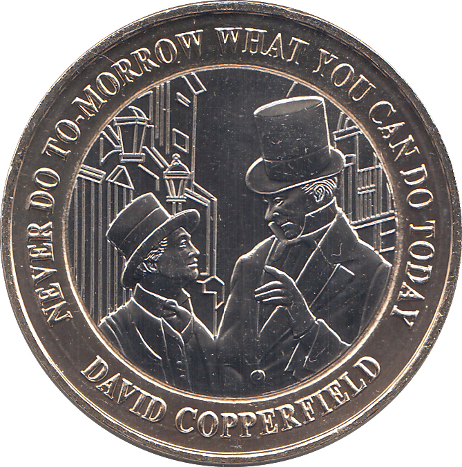 2020 TWO POUNDS DAVID COPPERFIELD ( BU ) - WORLD COINS - Cambridgeshire Coins