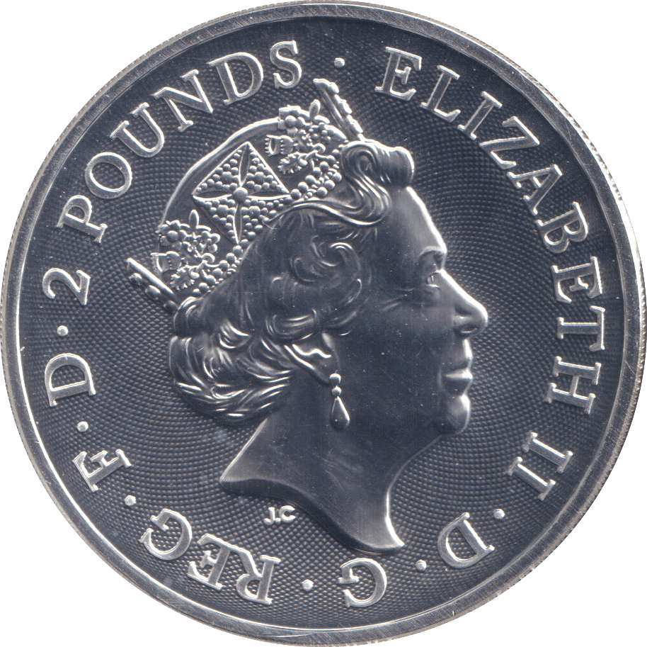 2020 TWO POUNDS SILVER PROOF YEAR OF THE RAT - WORLD COINS - Cambridgeshire Coins
