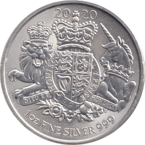 2020 TWO POUNDS UK - SILVER WORLD COINS - Cambridgeshire Coins