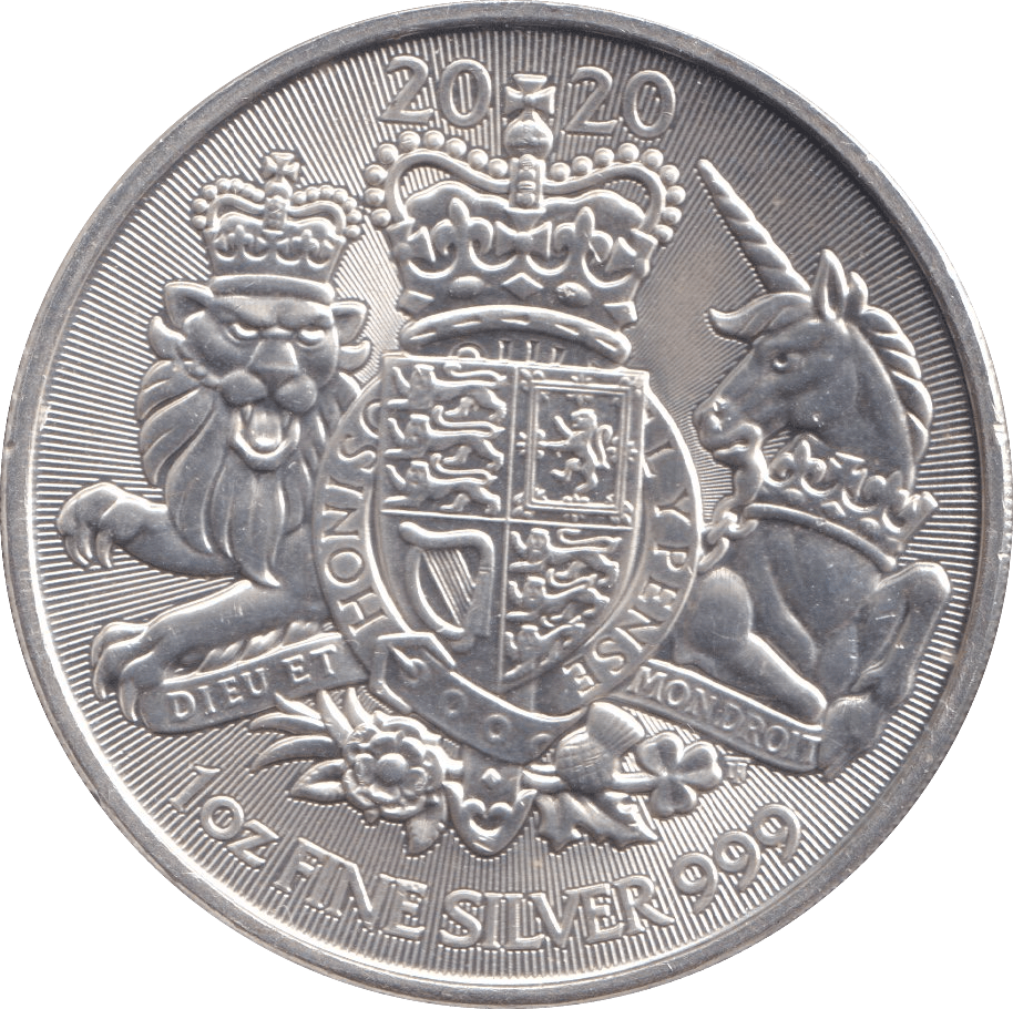 2020 TWO POUNDS UK - SILVER WORLD COINS - Cambridgeshire Coins