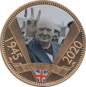 2020 VE DAY 50P WINSTON CHURCHILL - Cambridgeshire Coins