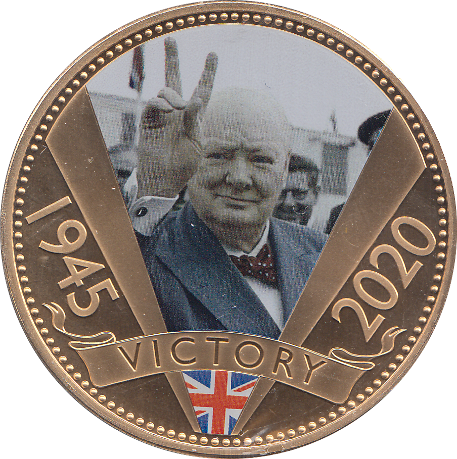 2020 VE DAY 50P WINSTON CHURCHILL - Cambridgeshire Coins