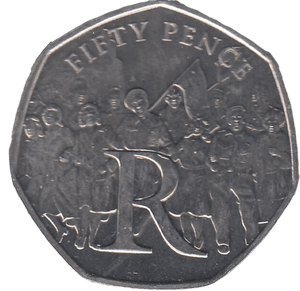 2020 VICTORY : R 50P ISLE OF MAN - 50P REGIONAL ISSUES - Cambridgeshire Coins