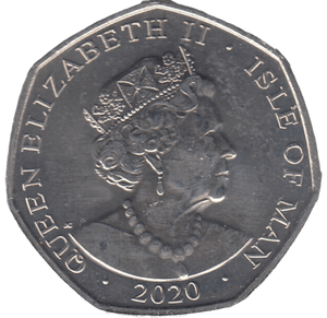 2020 VICTORY : T 50P ISLE OF MAN - 50P REGIONAL ISSUES - Cambridgeshire Coins