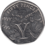 2020 VICTORY : Y 50P - WORLD COINS - Cambridgeshire Coins