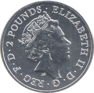 2021 1 OZ FINE SILVER 999 PROOF ROBIN HOOD 2 POUNDS - SILVER WORLD COINS - Cambridgeshire Coins