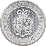 2021 1.25 OUNCE SILVER PROOF GUINEA EAST INDIA COMPANY - SILVER WORLD COINS - Cambridgeshire Coins