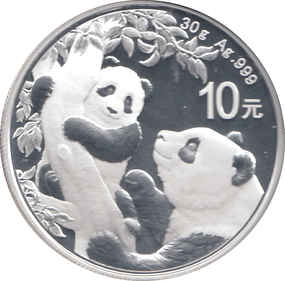2021 1OZ SILVER 10 YUAN CHINA ( PROOF ) - SILVER WORLD COINS - Cambridgeshire Coins