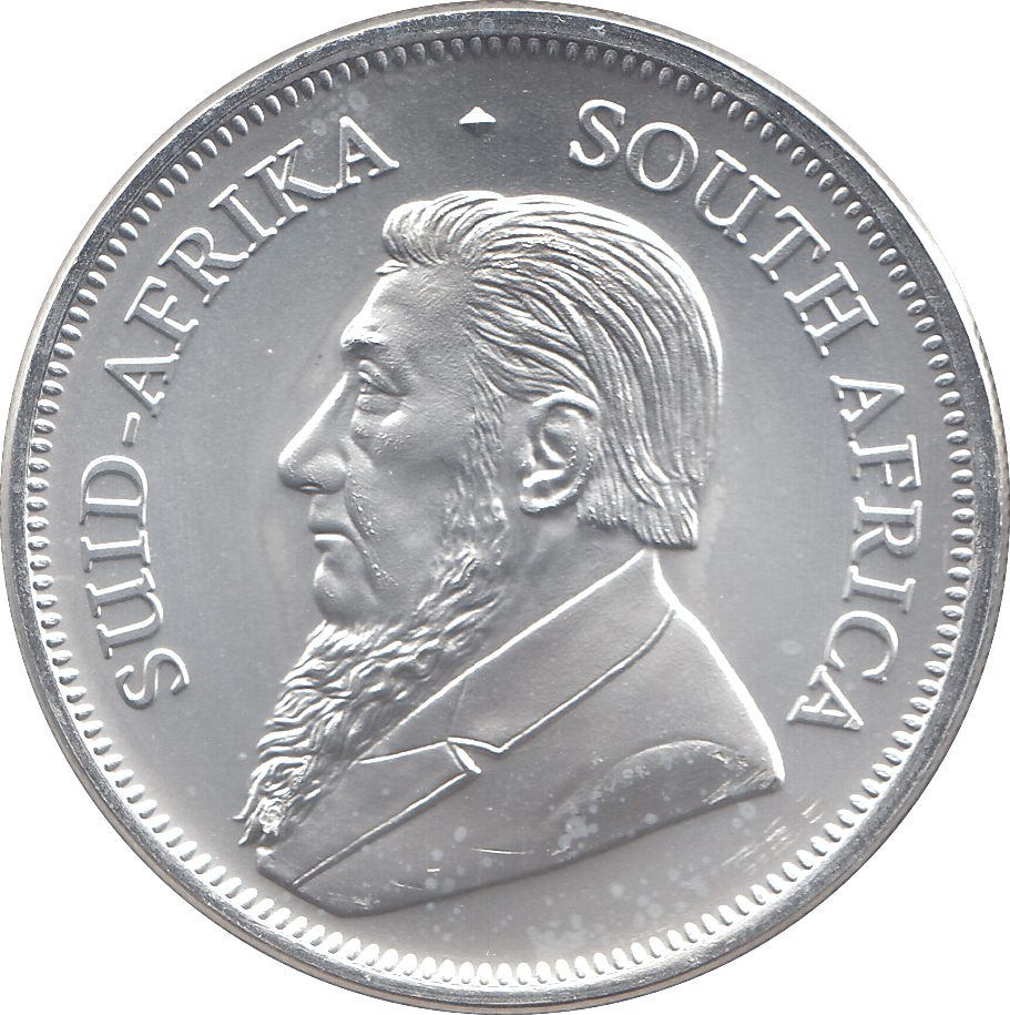 2021 1OZ SILVER KRUGERRAND ( BU ) - SILVER 1 oz COINS - Cambridgeshire Coins