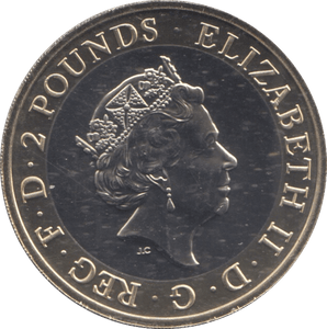 2021 2 POUND BU H.G. WELLS - £2 BU - Cambridgeshire Coins