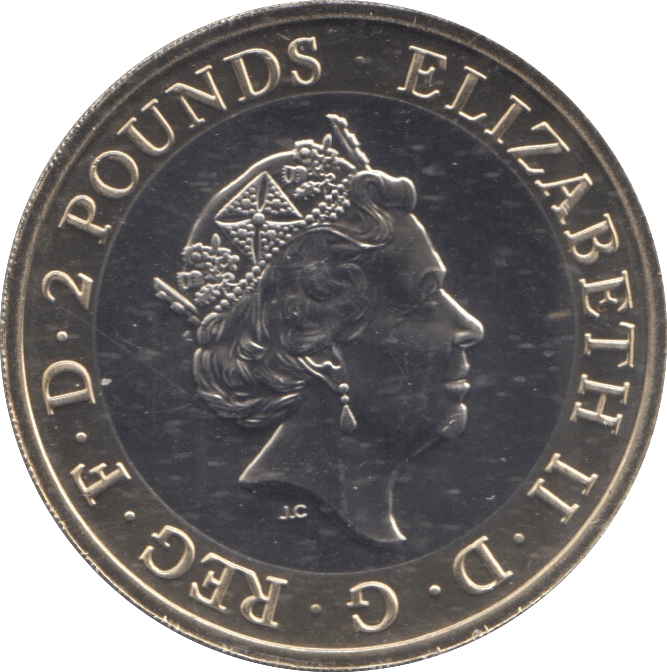 2021 2 POUND BU H.G. WELLS - £2 BU - Cambridgeshire Coins
