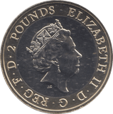 2021 2 POUND BU H.G. WELLS - £2 BU - Cambridgeshire Coins